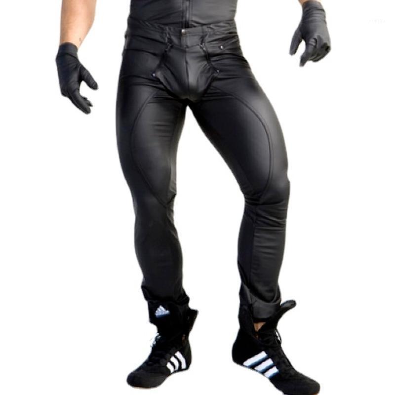 Men's Pants Sexy Men Faux Leather Zipper Open Crotch Erotic Latex PU Night Club Straps Trousers Gothic Punk Fetish Wear, Black
Men's Pants Sexy Men Faux Leather Zipper Open Crotch Erotic Latex PU Night Club Straps Trousers Gothic Punk Fetish Wear, Black
