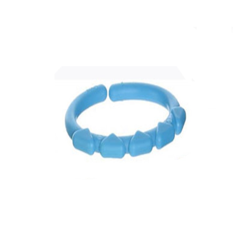 A Pack Of 24 Baby Teether Rainbow Circle Molar Ring Grab Rings Infant Toys Glue Biting Toy Food Grade Safety Silicone Material BPA Free Children s Ser