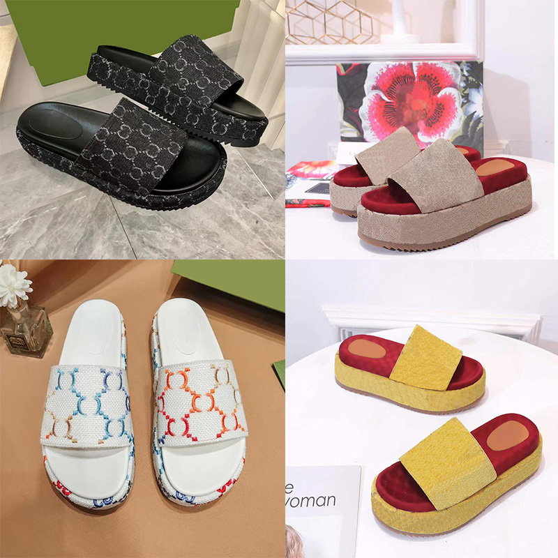 Designer Thick Bottom Sandals Women Slippers Embroidered Shoes Cotton Platform Fashion Slipper Letter Flat Mules Lady Sandals Stylist Summer Outdoor With Box
Designer Thick Bottom Sandals Women Slippers Embroidered Shoes Cotton Platform Fashion Slipper Letter Flat Mules Lady Sandals Stylist Summer Outdoor With Box