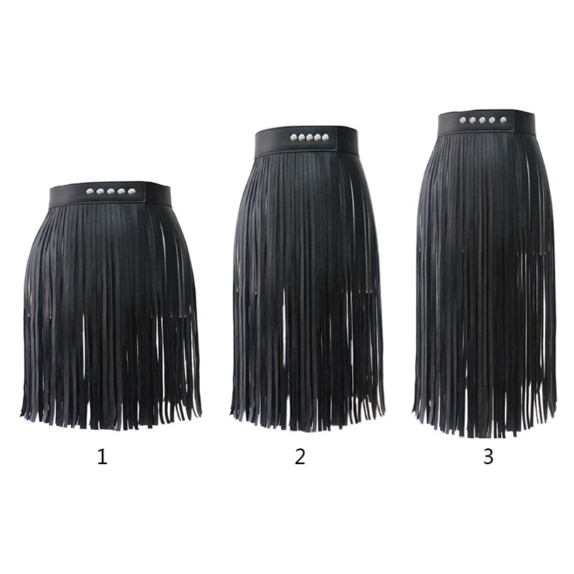 Women High Waist Faux Leather Fringe Tassels Skirt with Snap Buttons Halloween Party Punk Rock Costume Clubwear 220401, Beige
Women High Waist Faux Leather Fringe Tassels Skirt with Snap Buttons Halloween Party Punk Rock Costume Clubwear 220401, Beige