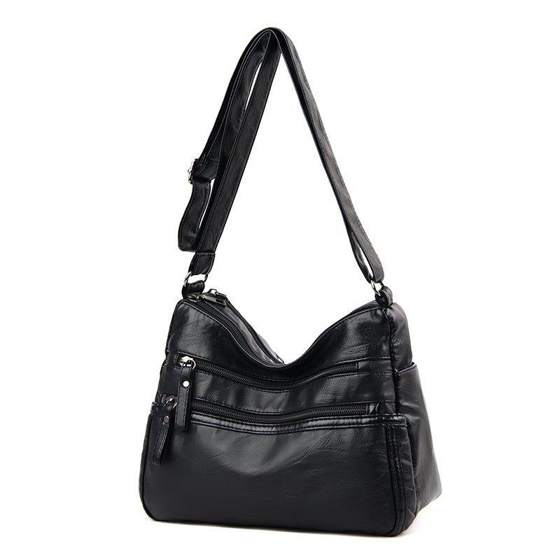 Evening Bags Soft PU Leather Shoulder For Women 2022 Many Zippers Handbags Solid Hobos Pocket Messenger Crossbody BagsEvening, Black
Evening Bags Soft PU Leather Shoulder For Women 2022 Many Zippers Handbags Solid Hobos Pocket Messenger Crossbody BagsEvening, Black