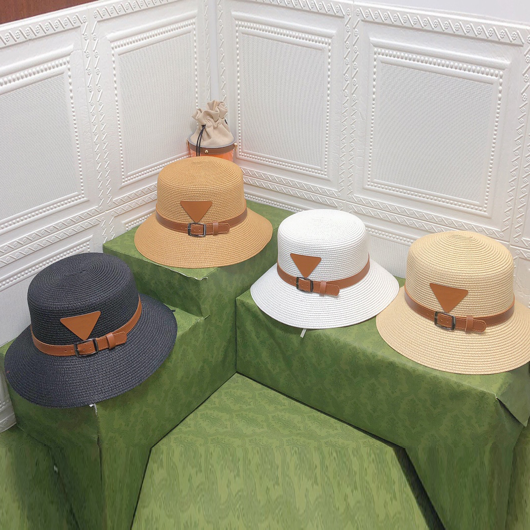 Spring Summer Holiday Basin Hat Top Hats Leather Belt Decoration Straw Cap Women Triangular Travel Beach Caps, Black
Spring Summer Holiday Basin Hat Top Hats Leather Belt Decoration Straw Cap Women Triangular Travel Beach Caps, Black