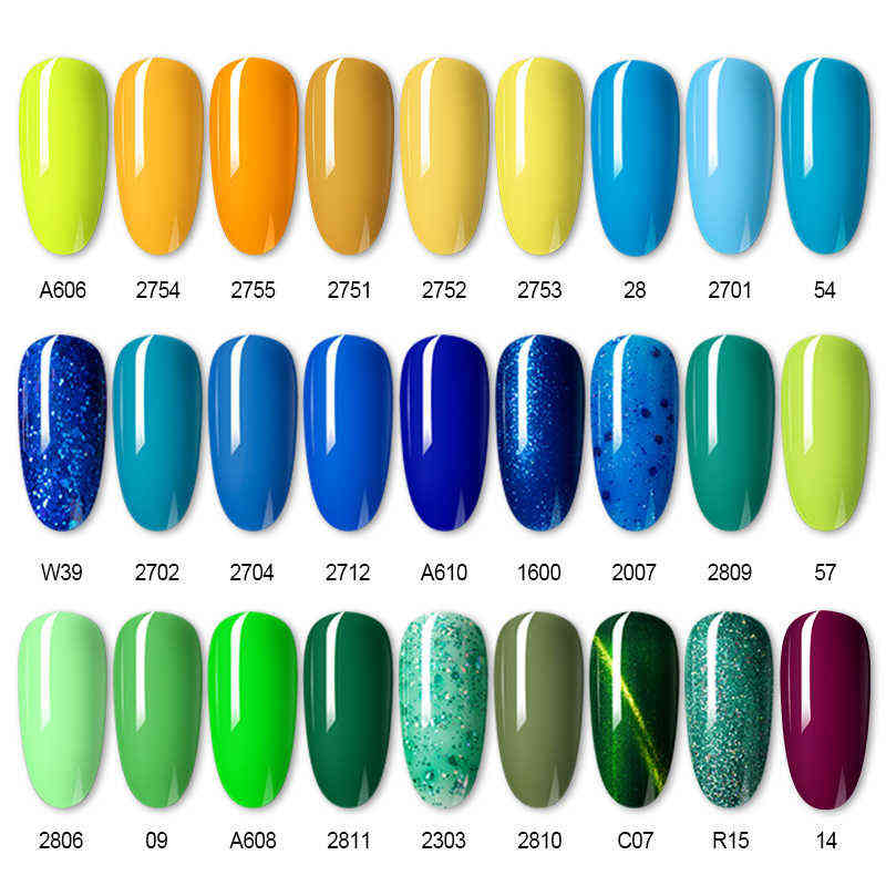 Nail Gel Toy Rosalind Polish Glitter Series Varnishes All for Manicure Soak Off Uv Lamp s Art Semi Permanent 0328