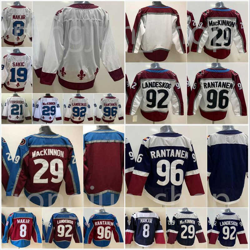 Men Colorado Ice Hockey 8 Cale Makar Jersey 29 Nathan MacKinnon 92 Gabriel Landeskog 96 Mikko Rantanen 19 Joe Sakic Blue White Avalanches''NHL''jerseys
Men Colorado Ice Hockey 8 Cale Makar Jersey 29 Nathan MacKinnon 92 Gabriel Landeskog 96 Mikko Rantanen 19 Joe Sakic Blue White Avalanches''NHL''jerseys