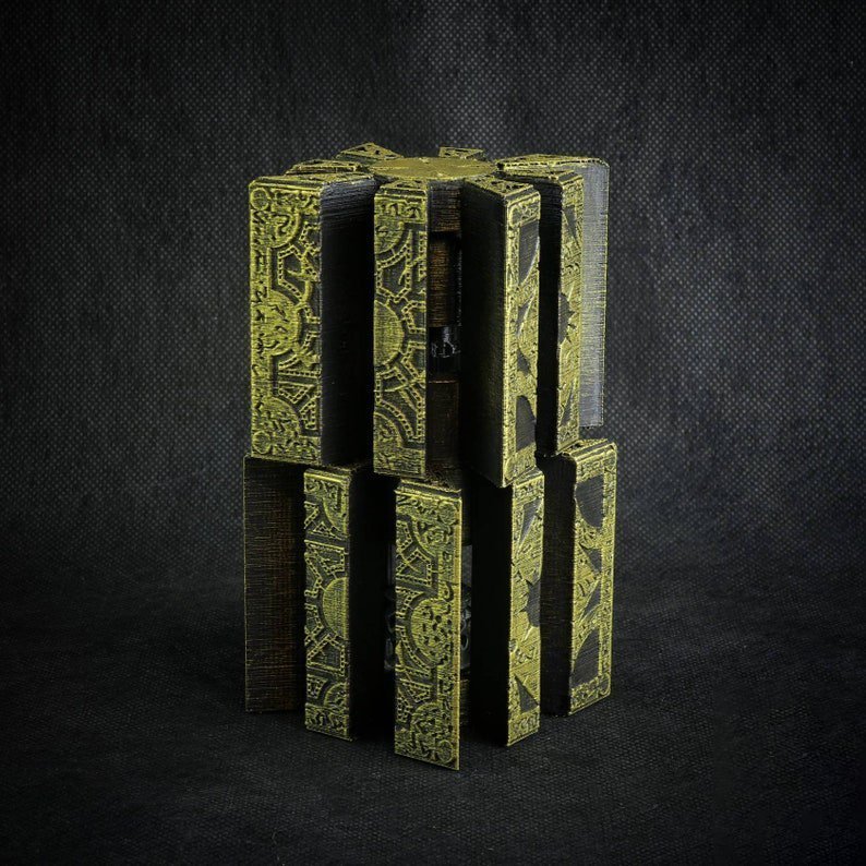 Working Lemarchand039s Lament Configuration Lock Puzzle Box from Hellraiser 2206028472444