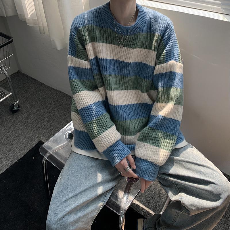 Men's Sweaters 2022 Autumn Winter Retro Striped O-neck Jumpers Male Loose Pullover Sweater Tops Men Long Sleeve Casual Knitted L02 Begu22, Black
Men's Sweaters 2022 Autumn Winter Retro Striped O-neck Jumpers Male Loose Pullover Sweater Tops Men Long Sleeve Casual Knitted L02 Begu22, Black