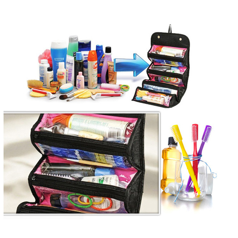 Necesser Beautician Travel Vanity Necessaries Women Beauty Toiletry Kit Make Up Makeup Cosmetic Bag Organizer Case Pouch Purse 220615
