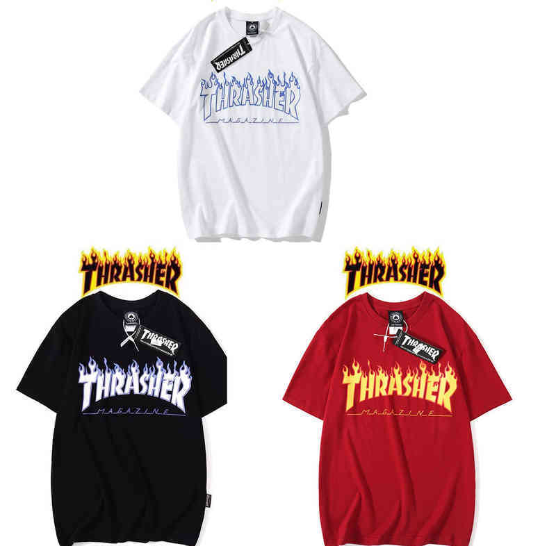 Designer Vintage Oversized Sweat Luxe T Shirt Mens Womans European American Brand Fashion Pure Cotton Short Mens Loose Large Flame Letter Thrashers Tshirt, 1111
Designer Vintage Oversized Sweat Luxe T Shirt Mens Womans European American Brand Fashion Pure Cotton Short Mens Loose Large Flame Letter Thrashers Tshirt, 1111