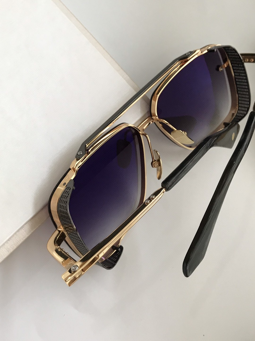 Top Original A DITA MACH SIX LIMITED EDITION Sunglasses mens high quality Designer classic retro womens sunglasses luxury brand eyeglass 6BU4