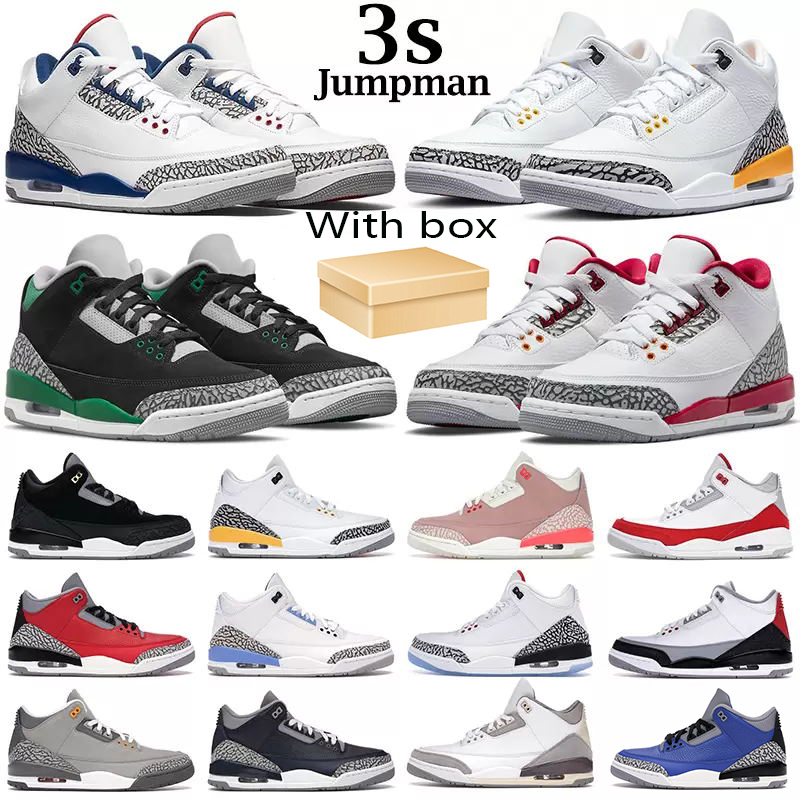 With box basketball shoes Racer Blue 3s jumpman 3 men Cardinal Red Pine Green Hall of Fame Laser Orange mens trainers outdoor sports sneakers, 11
With box basketball shoes Racer Blue 3s jumpman 3 men Cardinal Red Pine Green Hall of Fame Laser Orange mens trainers outdoor sports sneakers, 11