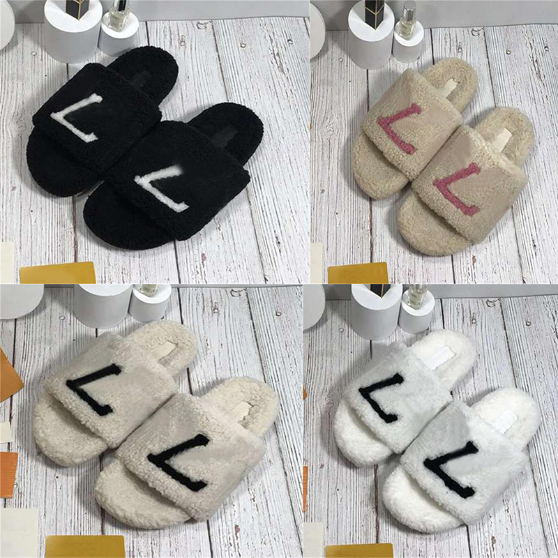 Designer Slipper Wool Presbyopia Sandals Winter Fur Fluffy Letter Slippers Embroidered Printed Outdoor Sandals with Box
Designer Slipper Wool Presbyopia Sandals Winter Fur Fluffy Letter Slippers Embroidered Printed Outdoor Sandals with Box