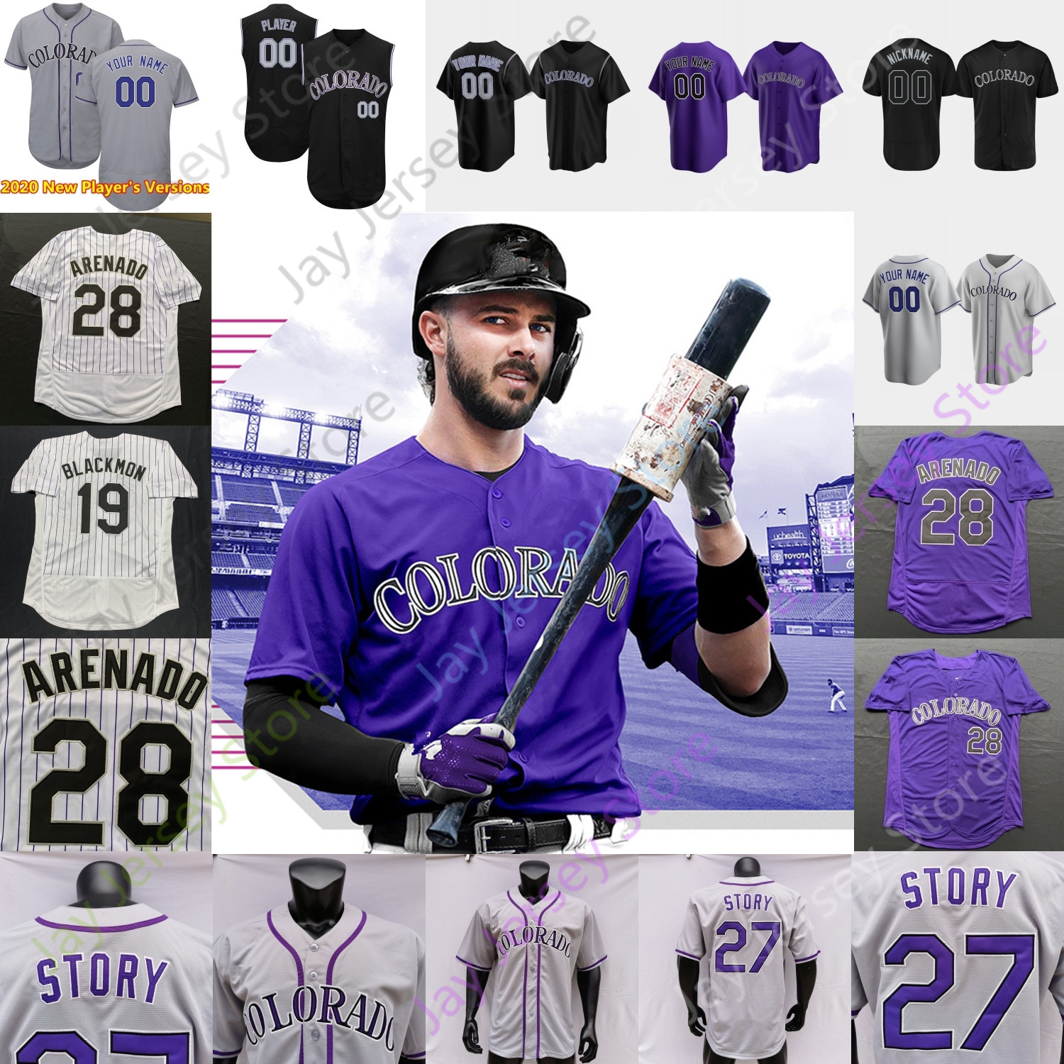 Baseball Jersey Kris Bryant Trevor Story Charlie Blackmon Todd Helton Larry Walker Jose Iglesias Ryan McMahon C. J. Cron Raimel Tapia MonteroRodgers Tovar Diaz, New player's versions grey
Baseball Jersey Kris Bryant Trevor Story Charlie Blackmon Todd Helton Larry Walker Jose Iglesias Ryan McMahon C. J. Cron Raimel Tapia MonteroRodgers Tovar Diaz, New player's versions grey