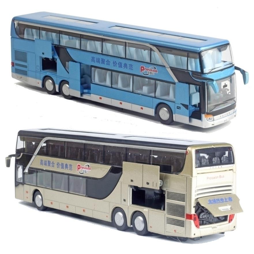 High quality 132 alloy pull back bus model high imitation Double sightseeing bus flash toy vehicle Y200109222x
High quality 132 alloy pull back bus model high imitation Double sightseeing bus flash toy vehicle Y200109222x