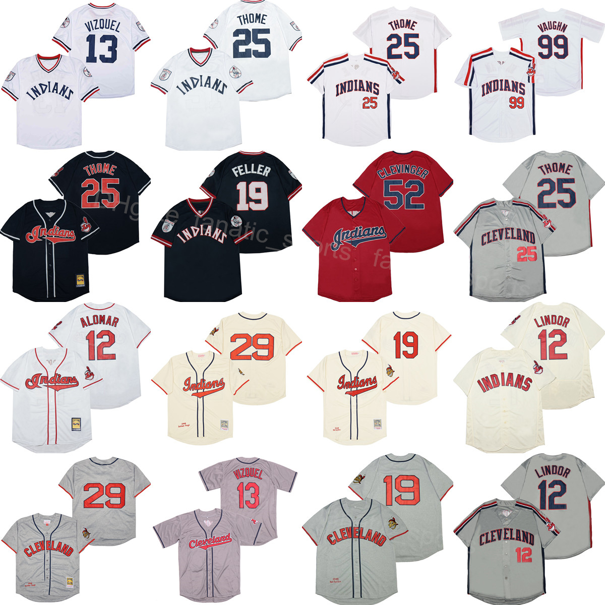 Vintage Baseball 12 Roberto Alomar Jersey 1948 1995 Retro 25 Jim Thome 13 Omar Vizquel 99 Rick Vaughn 29 Satchel Paige 52 Mike Clevinger Bob Feller Pullover Cool Base, 25 navy blue
Vintage Baseball 12 Roberto Alomar Jersey 1948 1995 Retro 25 Jim Thome 13 Omar Vizquel 99 Rick Vaughn 29 Satchel Paige 52 Mike Clevinger Bob Feller Pullover Cool Base, 25 navy blue