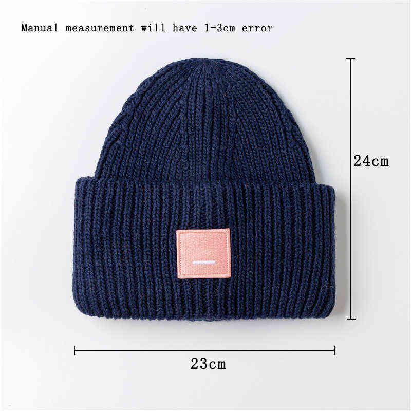 Studios Smile Face Hat Autumn Winter Warm Men Women Skull Knitted Wool Cap Smiling Beanie Tide street hip-hop Hats Fashion Solid Color for Adult with 