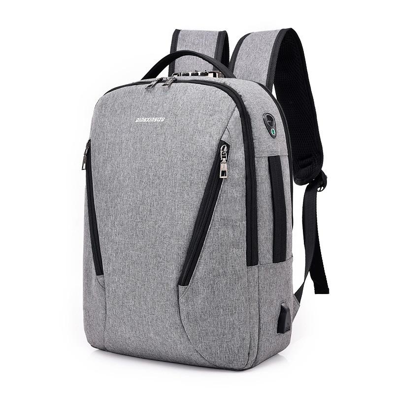 Backpack Men Shoulder Bag Simple USB Computer Sports Travel Leisure School Students College Girl, Black 
Backpack Men Shoulder Bag Simple USB Computer Sports Travel Leisure School Students College Girl, Black