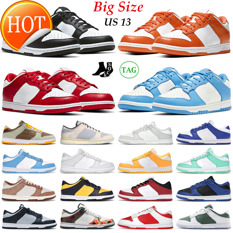Big Size US 13 SB dunks running shoes men women low Panda Black White Grey Fog Syracuse UNC Laser Orange Mens Trainers Outdoor Sneakers, #35
Big Size US 13 SB dunks running shoes men women low Panda Black White Grey Fog Syracuse UNC Laser Orange Mens Trainers Outdoor Sneakers, #35