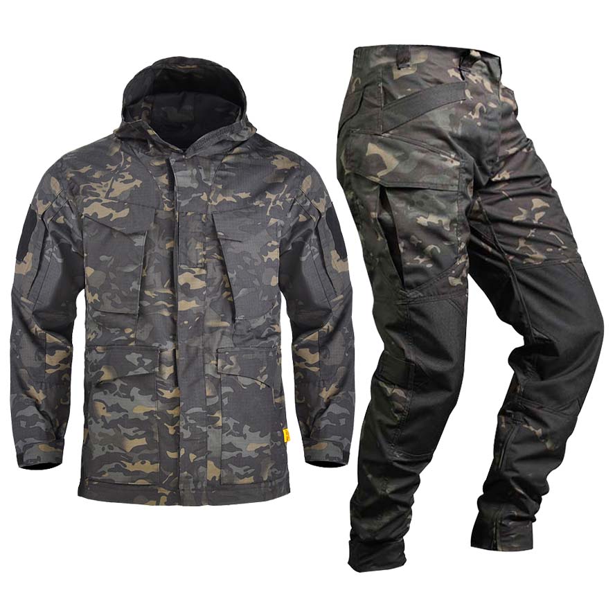 Mczyni M65 kurtki wojskowe spodnie taktyczne CP Camo Multicam Cargo spodnie praca umundurowanie bojowe Airsoft armia garnitur, Black cp jackets
Mczyni M65 kurtki wojskowe spodnie taktyczne CP Camo Multicam Cargo spodnie praca umundurowanie bojowe Airsoft armia garnitur, Black cp jackets