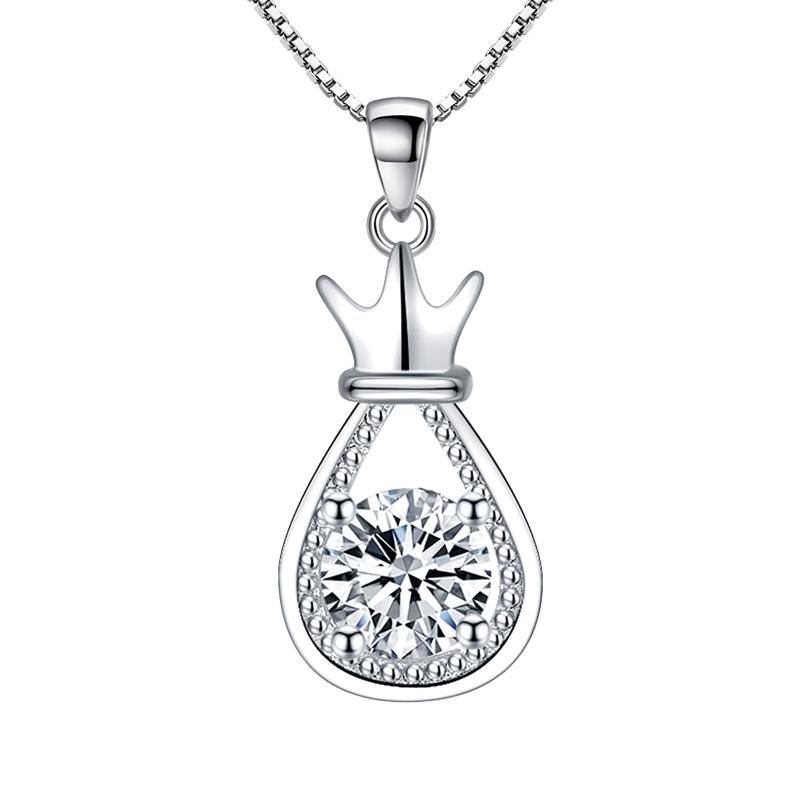 Chains Fashion Silver Color Crystal Invisible Pendant Necklace For Women Transparent Fishing Line Chain Necklaces Hanging Decorations
Chains Fashion Silver Color Crystal Invisible Pendant Necklace For Women Transparent Fishing Line Chain Necklaces Hanging Decorations