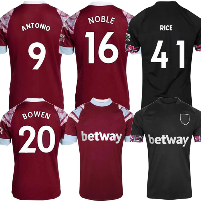 soccer jersey 22-23 home NOBLE west HAMs ANDERSON UNITED RICE BOWEN ANTONIO BENRAHMA 2022 2023 footbal shirt adult men kids kit sets boys
soccer jersey 22-23 home NOBLE west HAMs ANDERSON UNITED RICE BOWEN ANTONIO BENRAHMA 2022 2023 footbal shirt adult men kids kit sets boys