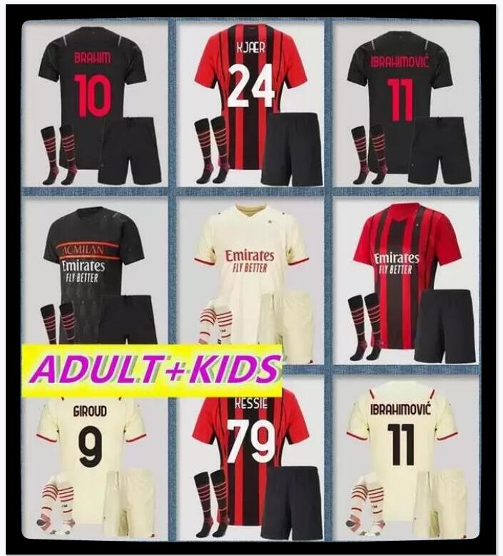 21 22 GIROUD Ibrahimovic MAIGNAN Soccer Jerseys 2021 2022 TONALI KESSIE THEO R.LEAO REBIC Football Shirt maillot de foot BENNACER ROMAGNOLI A.REBIC adult Kids kit man
21 22 GIROUD Ibrahimovic MAIGNAN Soccer Jerseys 2021 2022 TONALI KESSIE THEO R.LEAO REBIC Football Shirt maillot de foot BENNACER ROMAGNOLI A.REBIC adult Kids kit man