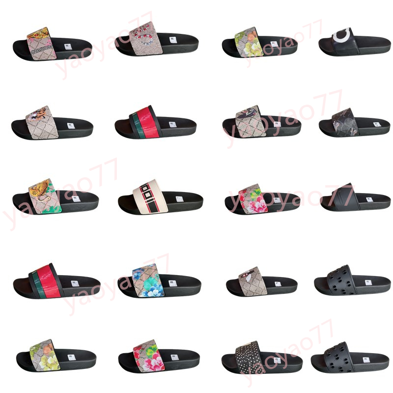 2022 Designer slippers Men Women slides with Box Dust Bag card Shoes Bloom Web black floral Strawberry print Slide Leather Rubber Sandal Summer Flat Slipper US 35-47
2022 Designer slippers Men Women slides with Box Dust Bag card Shoes Bloom Web black floral Strawberry print Slide Leather Rubber Sandal Summer Flat Slipper US 35-47