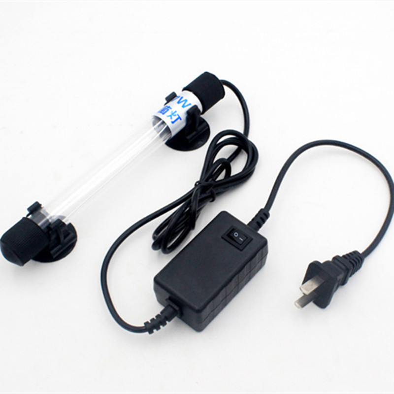 110220V Waterproof Aquarium Fish Tank Submersible Light Pond Pool UV Sterilizer Fishes Tanks Lamp Aquarium UV Lamps