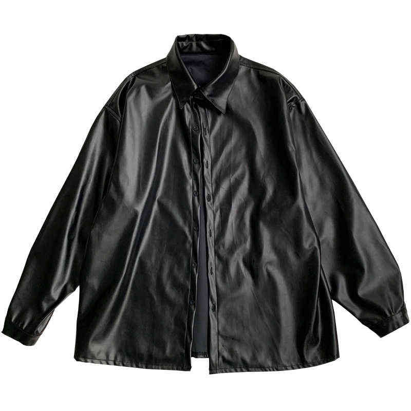 Spring and Autumn Men Leather Jacket Handsome All-match Trend retro Loose Motorcycle Jacket T220728, Black
Spring and Autumn Men Leather Jacket Handsome All-match Trend retro Loose Motorcycle Jacket T220728, Black