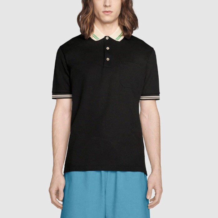Summer Spring Made in Italy Embroidery Letters Polo Designers Luxury Fashion High Street Lapel Tee Men Short Sleeve Cotton Business T-shirts, Black
Summer Spring Made in Italy Embroidery Letters Polo Designers Luxury Fashion High Street Lapel Tee Men Short Sleeve Cotton Business T-shirts, Black