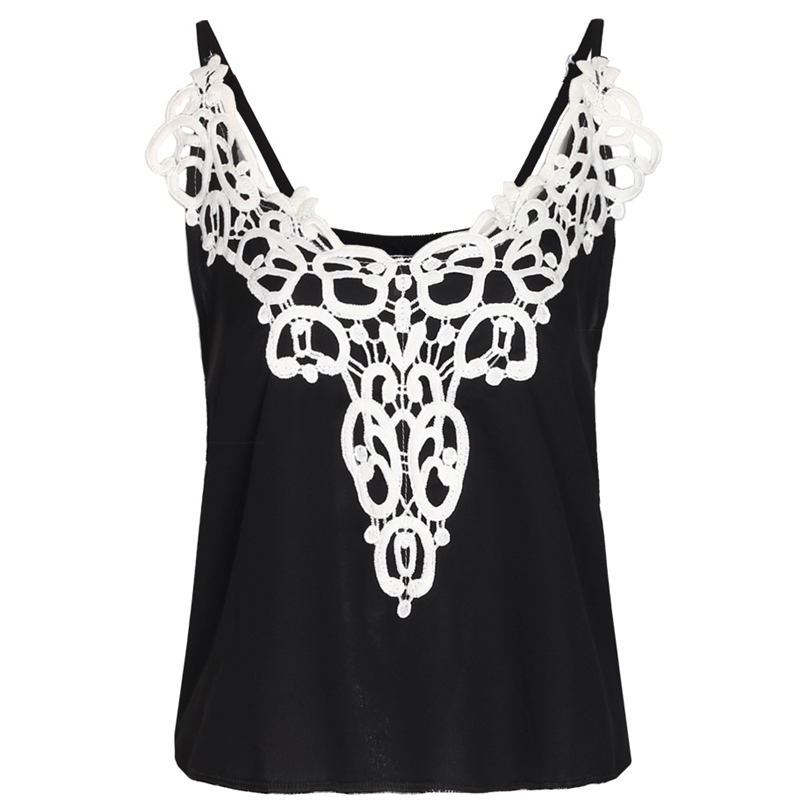 Sexy Vintage Lace Panel Black Chiffon Blouse Camisole Top sexy top white shirt plus size 220318
Sexy Vintage Lace Panel Black Chiffon Blouse Camisole Top sexy top white shirt plus size 220318