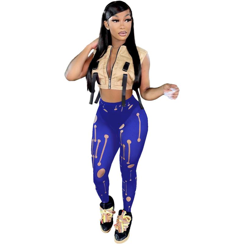 Women's Tracksuits Casual Women Jogger Pants Hollow Out See Through Streetwear Joggers Streetpants Sportwear Soild Color Clothes For Outfit, White
Women's Tracksuits Casual Women Jogger Pants Hollow Out See Through Streetwear Joggers Streetpants Sportwear Soild Color Clothes For Outfit, White