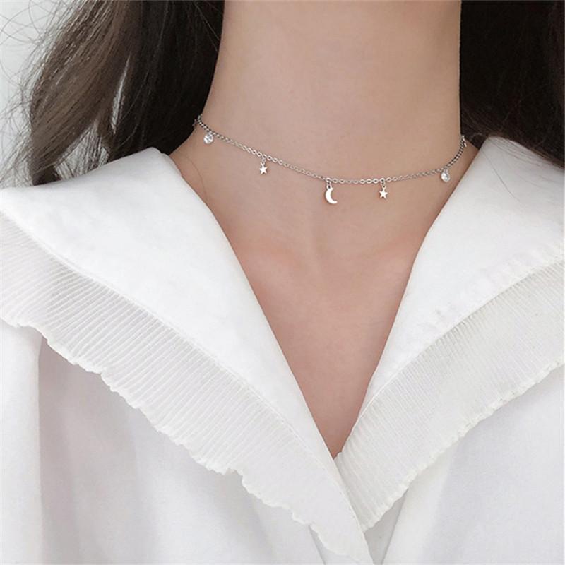 Chains Arrive Clavicle Chain Tassel Star Moon Charm Pendent Choker Necklace For Women Wedding Fashion Jewelry Brithday Dz441Chains
Chains Arrive Clavicle Chain Tassel Star Moon Charm Pendent Choker Necklace For Women Wedding Fashion Jewelry Brithday Dz441Chains