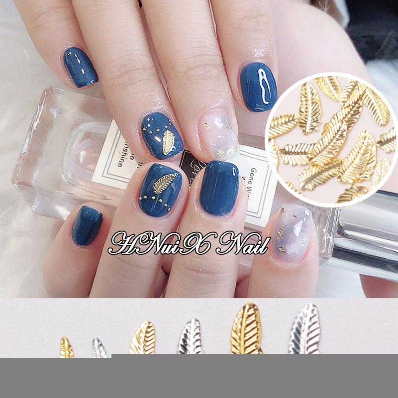 Nail Art Decorations 100pcs Beauty Decoration Gold Silver Feather 3D Metal Accessories Stylism Design ToolsNail
Nail Art Decorations 100pcs Beauty Decoration Gold Silver Feather 3D Metal Accessories Stylism Design ToolsNail
