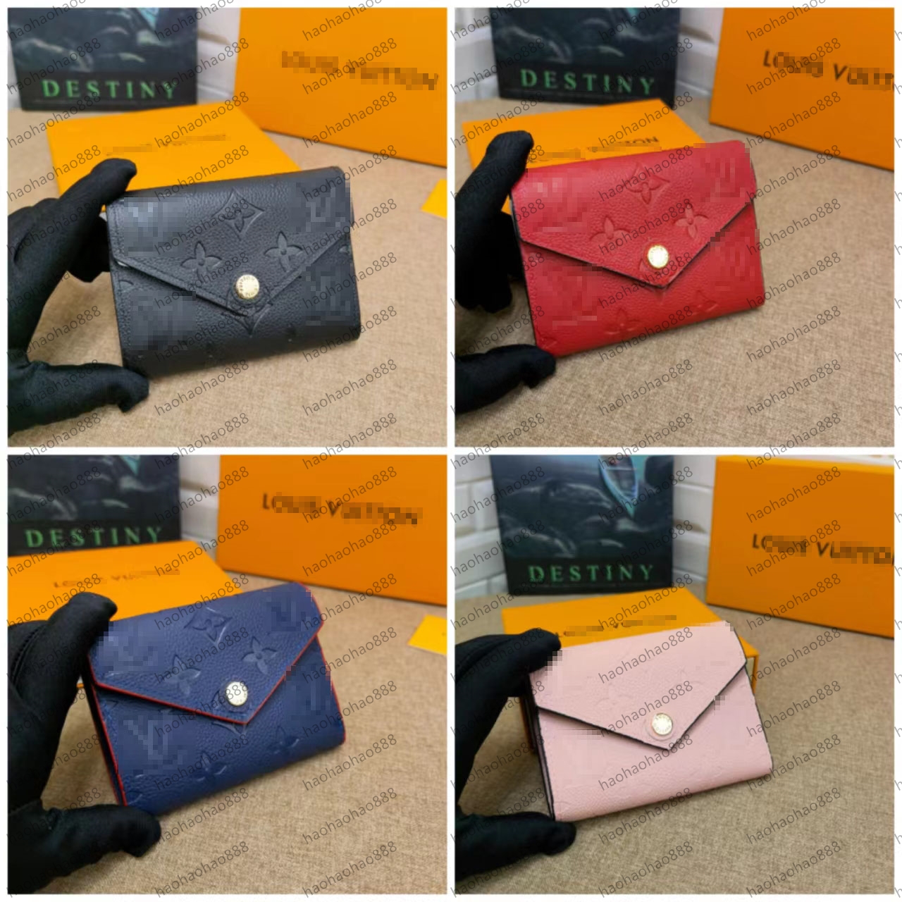Luxurys Designers Wallet Women Embossed Card Holder Classic Victorine Empreinte Monograms Zippy Coin Purses M41938 64060 GGs LVs YSLs Louiseity Viutonity VUTTONS, For shipping
Luxurys Designers Wallet Women Embossed Card Holder Classic Victorine Empreinte Monograms Zippy Coin Purses M41938 64060 GGs LVs YSLs Louiseity Viutonity VUTTONS, For shipping