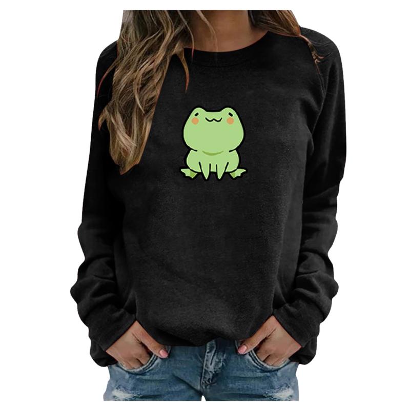 Women' Hoodies & Sweatshirts Hoodie Womens Casual Sweatshirt Kawaii Printing Moletom Autumn Long Sleeve Pullover Tops Ladies Fashion Street, Black
Women' Hoodies & Sweatshirts Hoodie Womens Casual Sweatshirt Kawaii Printing Moletom Autumn Long Sleeve Pullover Tops Ladies Fashion Street, Black