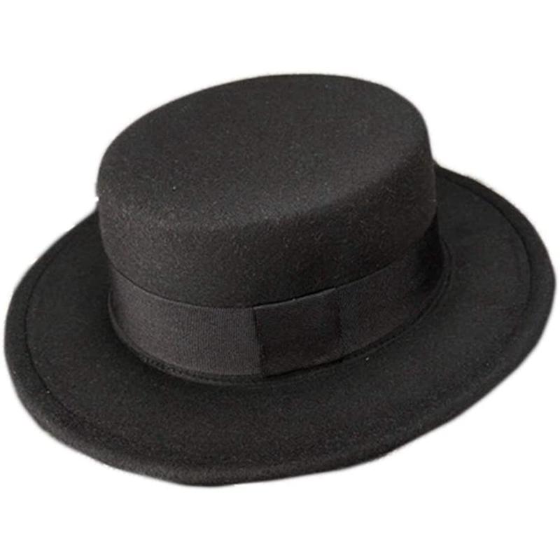 Berets Autumn And Winter Solid Color Woolen Top Hat Fashion All-Match Flat Brim, White
Berets Autumn And Winter Solid Color Woolen Top Hat Fashion All-Match Flat Brim, White