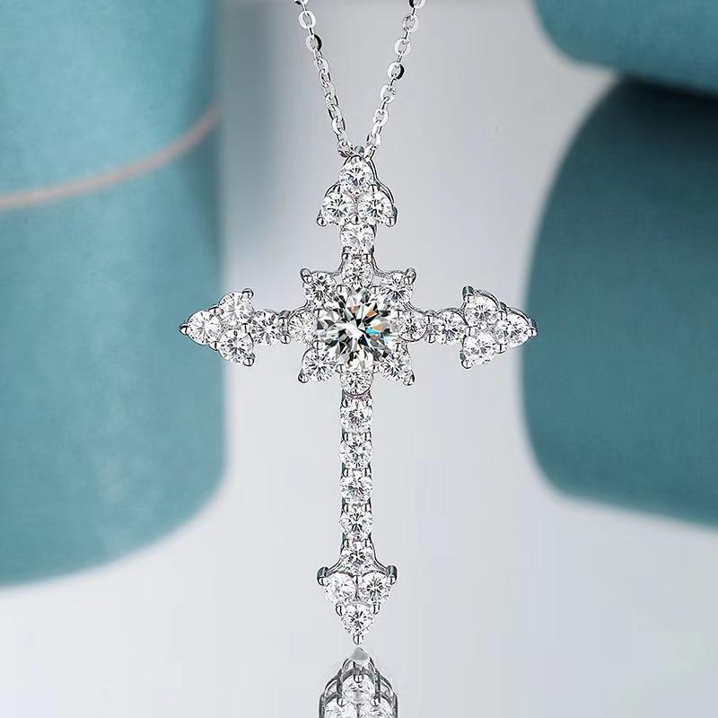 Other Hiphop 0.5-1ct D Color Moissanite Cross Necklace For Women Men 100% 925 Sterling Silver Diamond Pendant GiftOther
Other Hiphop 0.5-1ct D Color Moissanite Cross Necklace For Women Men 100% 925 Sterling Silver Diamond Pendant GiftOther