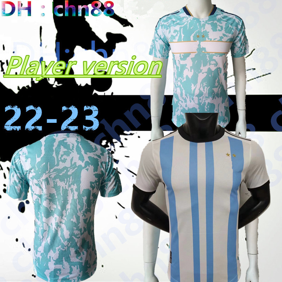 2022 Argentina Player Version Soccer Jerseys 2022 2023 DI MARIA DYBALA Football Shirt AGUERO MARADONA MONTIEL MARTINEZ maillot men kids home away camesita mykit, Picture
2022 Argentina Player Version Soccer Jerseys 2022 2023 DI MARIA DYBALA Football Shirt AGUERO MARADONA MONTIEL MARTINEZ maillot men kids home away camesita mykit, Picture