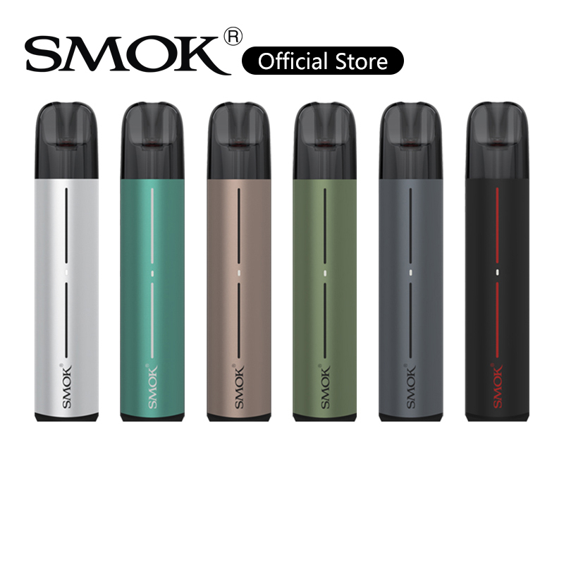 Smok Solus 2 Pod Kit 15W Vape Device Built-in 700mAh Battery 2.5ml Cartridge with 0.9ohm Meshed Coil 100% Authentic, Lake blue
Smok Solus 2 Pod Kit 15W Vape Device Built-in 700mAh Battery 2.5ml Cartridge with 0.9ohm Meshed Coil 100% Authentic, Lake blue