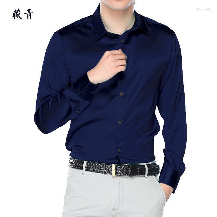 Men's Dress Shirts The Big Size Pure Color Men Long Sleeved Silk Shirt High-end Business 92% Repair 19m/m 6XLMen's Chee22, Black
Men's Dress Shirts The Big Size Pure Color Men Long Sleeved Silk Shirt High-end Business 92% Repair 19m/m 6XLMen's Chee22, Black