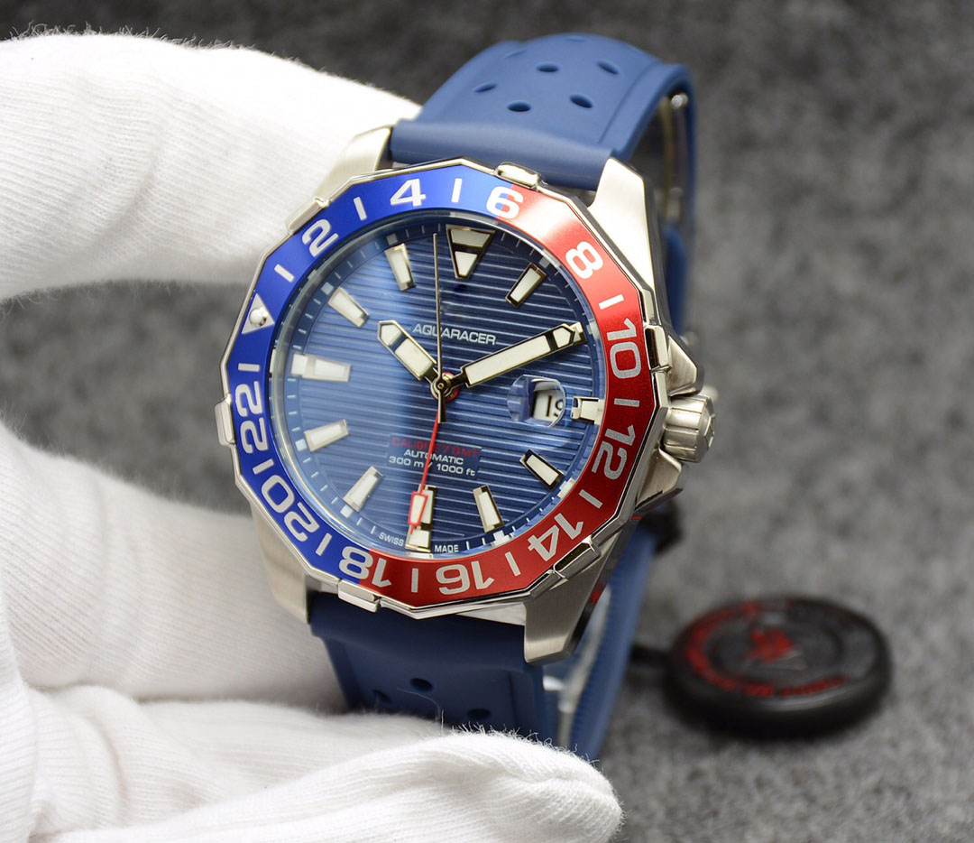 Top-grade AAA Men's Mechanical Watch rubber strap Automatic 2813 Movement Wristwatch Self-wind AQUARACER Calibre Watches tag Watch All Dials Work Montre Coke ring, Multi-color
Top-grade AAA Men's Mechanical Watch rubber strap Automatic 2813 Movement Wristwatch Self-wind AQUARACER Calibre Watches tag Watch All Dials Work Montre Coke ring, Multi-color