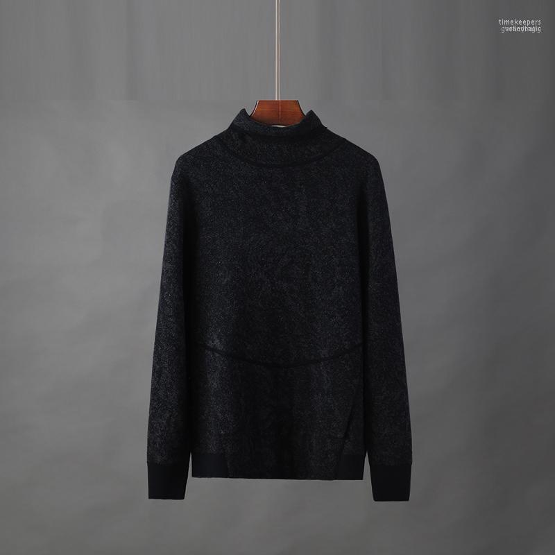 Autumn Solid Patchwork Mohair Sweater High Street Turtleneck Wool Pullover Men Cotton Coat Outer Upper Black/Gray/Brown Men's Sweaters Time2
Autumn Solid Patchwork Mohair Sweater High Street Turtleneck Wool Pullover Men Cotton Coat Outer Upper Black/Gray/Brown Men's Sweaters Time2