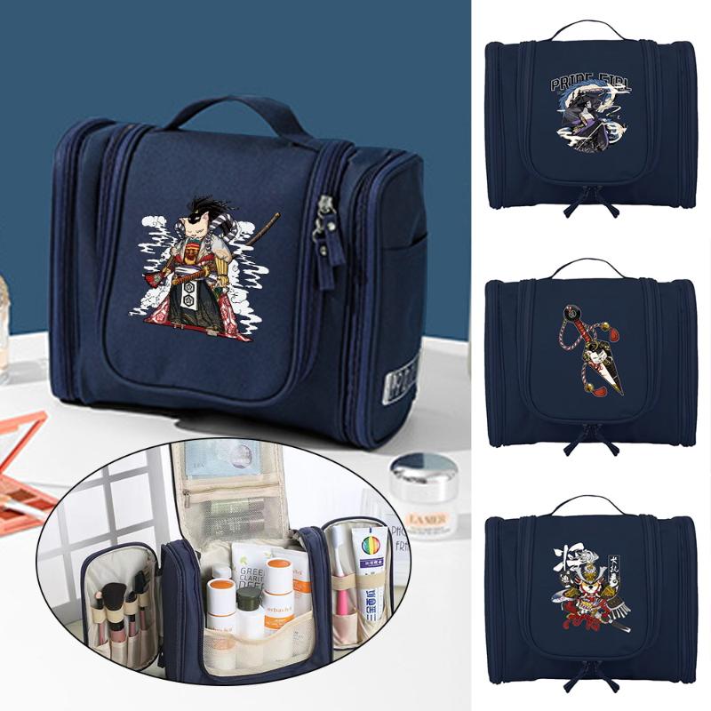 Cosmetic Bags & Cases Travel Makeup Bag Toiletry Kits Organizer Hanging Unisex Washing Storage Make Up Samurai SeriesCosmetic, Dark blue
Cosmetic Bags & Cases Travel Makeup Bag Toiletry Kits Organizer Hanging Unisex Washing Storage Make Up Samurai SeriesCosmetic, Dark blue