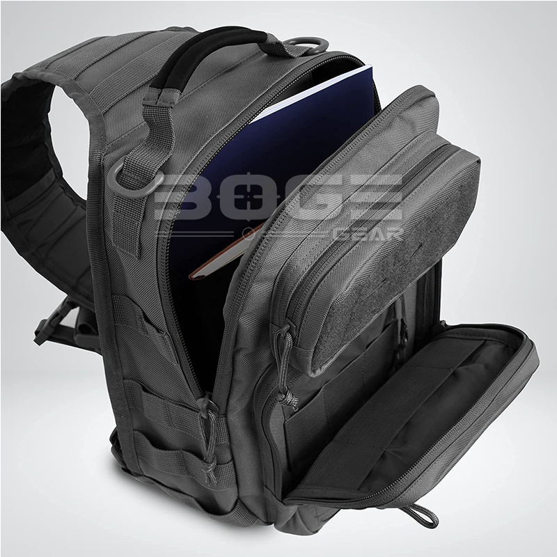 Tactical Sling Shoulder Bags Military Rover Chest Pack for Hunting Hiking EDC Backpack Molle Assault Range Bag Fit 9.7"Pad 220507