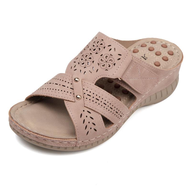 Slippers 2022 Massage Slope Heel Casual Platform Sandals Women Slides Solid Comfort Vacation Flats Summer Beach Rome Large Size Hy35
Slippers 2022 Massage Slope Heel Casual Platform Sandals Women Slides Solid Comfort Vacation Flats Summer Beach Rome Large Size Hy35