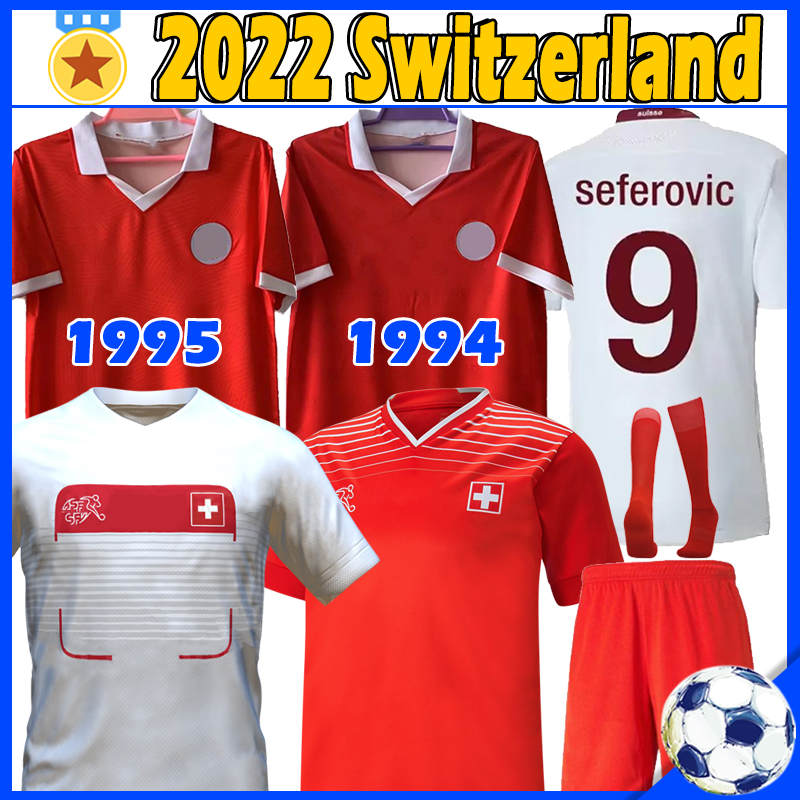 22/23 World Cup Switzerland Soccer Jersey Away retro 94-95 Xhaha Zakaria Akanji Elvedi Rodriguez Maillots de football Uniforms Men national team shirts, 22-23 home
22/23 World Cup Switzerland Soccer Jersey Away retro 94-95 Xhaha Zakaria Akanji Elvedi Rodriguez Maillots de football Uniforms Men national team shirts, 22-23 home