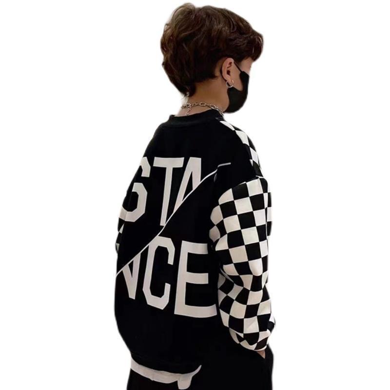 Hoodies & Sweatshirts Boys Autumn Winter Children Long Sleev 220824