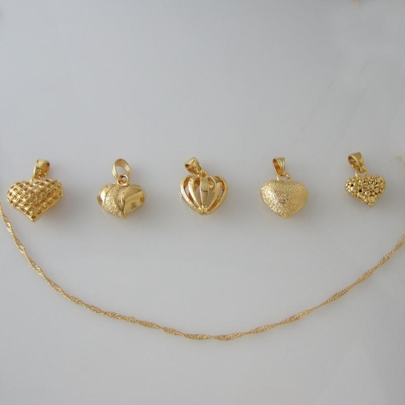 Pendant Necklaces AVAILABLE YELLOW GOLD OVERLAY 18INCH NECKLACE HEART WIDTH 0.7" HANGS 0.87" NecklacesPendant
Pendant Necklaces AVAILABLE YELLOW GOLD OVERLAY 18INCH NECKLACE HEART WIDTH 0.7" HANGS 0.87" NecklacesPendant