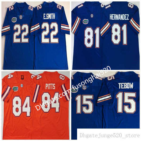 NCAA Florida Gators Football Jersey 11 College Trask 81 Aaron Hernandez 15 Tim Tebow Emmitt Smith 84 Kyle Pitts
NCAA Florida Gators Football Jersey 11 College Trask 81 Aaron Hernandez 15 Tim Tebow Emmitt Smith 84 Kyle Pitts