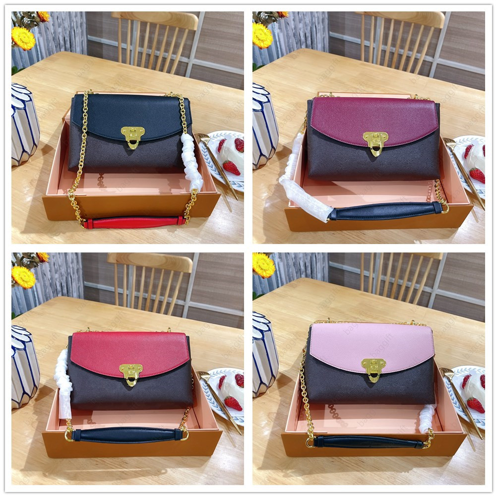 SAINTS-PLACIDE Women Shoulder Double Chain Evening bags Empreinte Canvas Leather Lady Cross body Clutch Cover Purse Gold Designers Hasp handbag Flap M43714 M43715, For balance fees;no bag
SAINTS-PLACIDE Women Shoulder Double Chain Evening bags Empreinte Canvas Leather Lady Cross body Clutch Cover Purse Gold Designers Hasp handbag Flap M43714 M43715, For balance fees;no bag